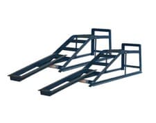 Image of 2x Heavy Duty 2 Ton Tonne Metal Car Ramp Van Ramps Lifting Garage & Extensions