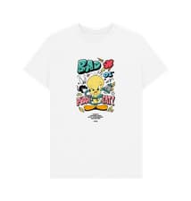Image of PREMIUM OFFICIAL Looney Tunes Tweety 80th Bad Ol' Unisex T-Shirt
