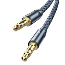 Image of Essager 3.5mm Stereo Jack Audio Aux Braided Cable Male to Male. 0.5m - 5m