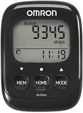 Image of Omron HJ325-EBK Walking Style IV Step Counter Pedometer Accurate 3D Sensor BLACK