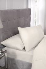 Image of Percale Collection 180 Thread Count Percale Fitted Sheet
