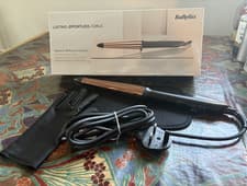 Image of BNIB BABYLISS TITANIUM BRILLIANCE CONICAL CURLING WAND 32-19mm rrp £48.00
