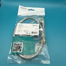 Image of DIGITUS CAT 5e SF-UTP Patch Cable, 0.5m, Network LAN DSL Ethernet Cable, PVC, AW