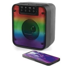 Image of Intempo Wireless Bluetooth 5.1 Speaker Colour Changing LED Party, portable, New