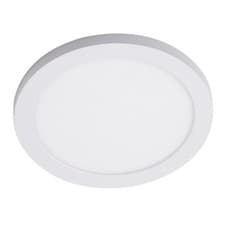 Image of Litecraft Darly Flush Bathroom Ceiling or Wall Light 18W Integrated LED - White 