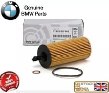 Image of GENUINE OIL FILTER BMW 118D 120D 320D 325D 330D 335D 420D 430D 520D -11428507683