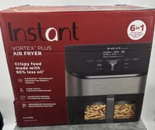 Image of Instant Vortex Plus With ClearCook Air Fryer 5.7L in Black - 5824-1-AK