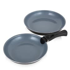 Image of 3pc Frying Pan Set - Tower T800203 Freedom Ceramic Coating, Graphite
