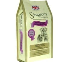 Image of SIMPSONS SENIOR LIGHT ADULT - (2kg, 4kg, 12kg) - Dry Dog Food PawMits bpl Mature