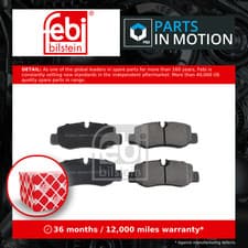 Image of Brake Pads Set fits MERCEDES VITO W447 2.2D Rear 2014 on OM651.950 A4474200120