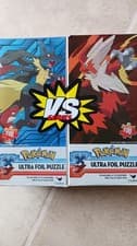 Image of Pokémon Ultra Foil Battle Series 100piece Jigsaws x 2. 2015 Brand New Sealed #1