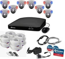 Image of Swann Enforcer 4K CCTV Kit DVR 8-5680 2TB 8x 4KDER Dome Camera SWDVK-856808DE