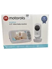 Image of Motorola Ease 34 Baby Monitor with Camera, 4.3" Video Baby Monitor
