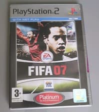 Image of FIFA 07 Platinum PS2 Brand New Game Store Sealed UK PAL