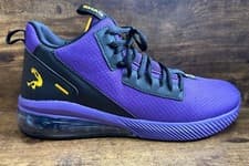 Image of Shaq Analog Basketball Trainers Infant Boys Purple Size UK C10 #REF273