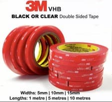 Image of Genuine 3M™ VHB™ Car Vehicle Double Sided Acrylic Adhesive Mounting Tape Spoiler