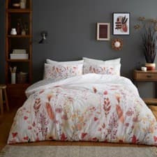 Image of Meadow Floral Multi Duvet Cover & Pillowcase Set Poly Cotton Quilt Cover Bedding