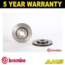 Image of Fits Panda Doblo 500 Fiorino Stilo Bipper Nemo MiTo Brake Discs Front Brembo