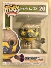 Image of NEW OFFICIAL FUNKO POP HALO GRUNTCONSCRIPT #20 VINYL FIGURE