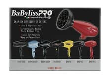 Image of BABYLISS PRO Snap-On Diffuser for Mid-Size Dryers -- BABDF2, adds body & volume