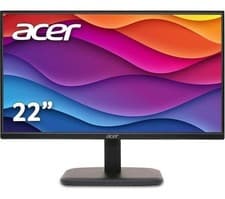 Image of ACER EK220QE3bi Full HD 21.5inch LED Monitor - Black-REFURB-A
