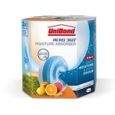 Image of UniBond AERO 360° Moisture Absorber Citrus Refill Tab, Off-white