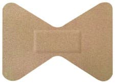 Image of HYGIOPLAST FABRIC FINGERTIP PLASTERS 50 FLESH