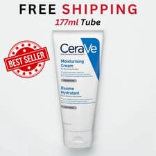 Image of CeraVe Moisturising Cream Tube with Hyaluronic Acid and 3 Essential-177ml