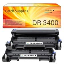 Image of 2 DR3400 Drum Unit fit for Brother HL-L5100DNT HL-L5200DW HL-L6300DW HL-L5200DWT