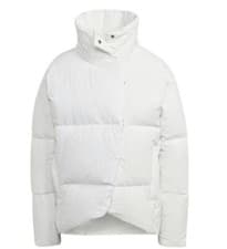 Image of Adidas Big Baffle Down Jacket Wome ns Colour White Size 18  (2XL  24-26)