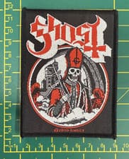 Image of Ghost Secular Haze Sew On Woven Patch Officially Licensed Patch