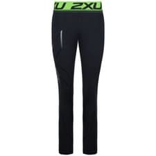 Image of 2XU Refresh Recovery Compression Womens Black/Green Tights