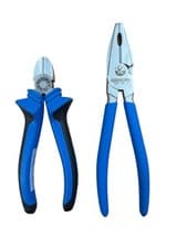 Image of Gedore 2 Piece Pliers Set Side Cutting Plier (Snips) & Combination Plier Austria