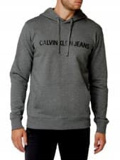 Image of New CK CALVIN KLEIN Hoodie Terry Hooded Sweatshirt Pullover Top Grey S,M,L,XL