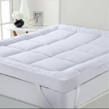 Image of Hotel Quality Mattress Topper 5cm / 10cm Upto 1400GSM Extra Deep Thick Topper