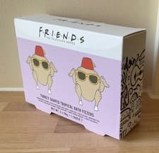 Image of Friends TV Show Turkey Shaped Tropical Bath Fizzers 2 x 50g NEW