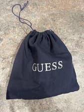 Image of GUESS Noelle gold logo belt - Black and gold reversible