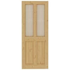 Image of Internal Knotty Pine Chester 4 P Glazed Door