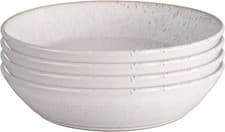 Image of Denby 22cm Kiln Blue Stoneware Pasta Bowl
