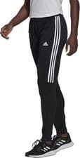 Image of adidas Womens Sereno Aeroready Cut 3-Stripes Slim Tapered Pants Size S