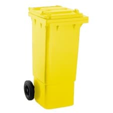 Image of Wheelie Bin 80 Litre Yellow