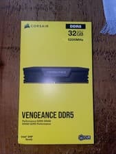 Image of Corsair VENGEANCE 32GB (2x16GB) PC5-41600 (DDR5-5200) CL40 DIMM Memory - Black