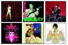 Image of Elvis Presley Fridge Magnet Lets Face It Album new Official 76mm x 76mm