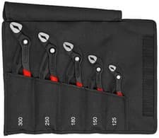 Image of Knipex 00 19 55 S5 Cobra 5 Piece Water Pump Plier Set 87 01 125 150 180 250 300