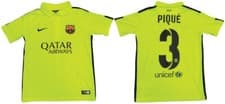 Image of BRAND NEW BARCELONA 3RD NIKE 2013 -2014 PIQUE' 3 SHIRT KIDS 10-12 YEARS
