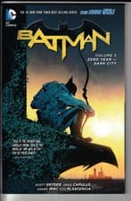 Image of BATMAN VOLUME 5: ZERO YEAR-DARK CITY, TRADE PAPERBACK, NEW 52, DC Comics (2014)