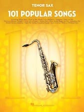 Image of 101 Popular Songs: For Tenor Sax by Hal Leonard Publishing Corporation NEW