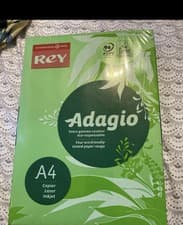 Image of 500 Sheets A4 Coloured Paper Rey Adagio 80gsm Copier/Inkjet/Laser Colour Choice