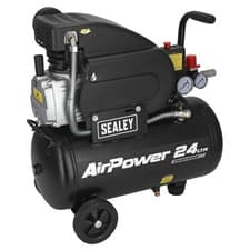 Image of Sealey Compressor 24ltr Direct Drive 2hp - SAC2420A