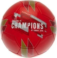 Image of Original FC Liverpool Champions of Europe Football Ball Size 5 NEW